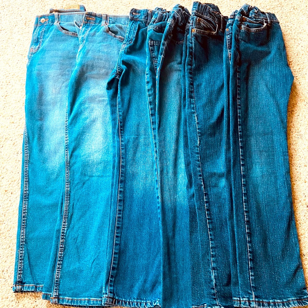 Boy’s Jeans Size 14 M  2-Architect, 2-Children’s Place, 2-Wrangler